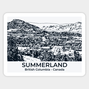 Summerland - British Columbia Magnet